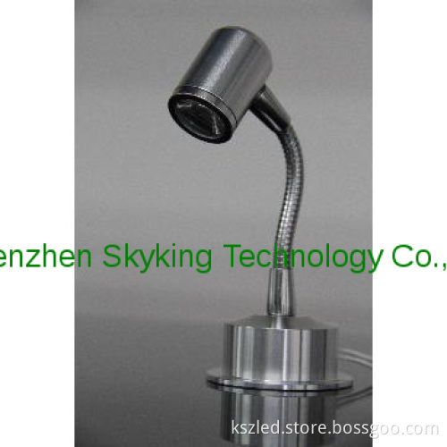 LED spotlight for display counter